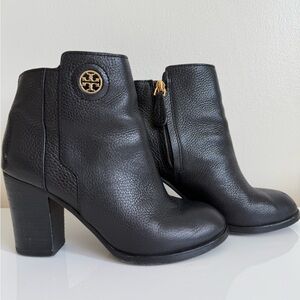 Tory Burch Black  Ankle Booties